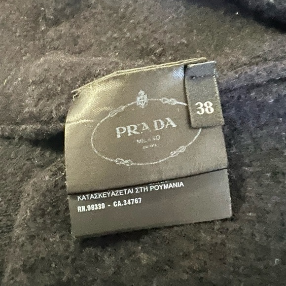 Prada Wool Black Cardigan - Picture 5 of 5